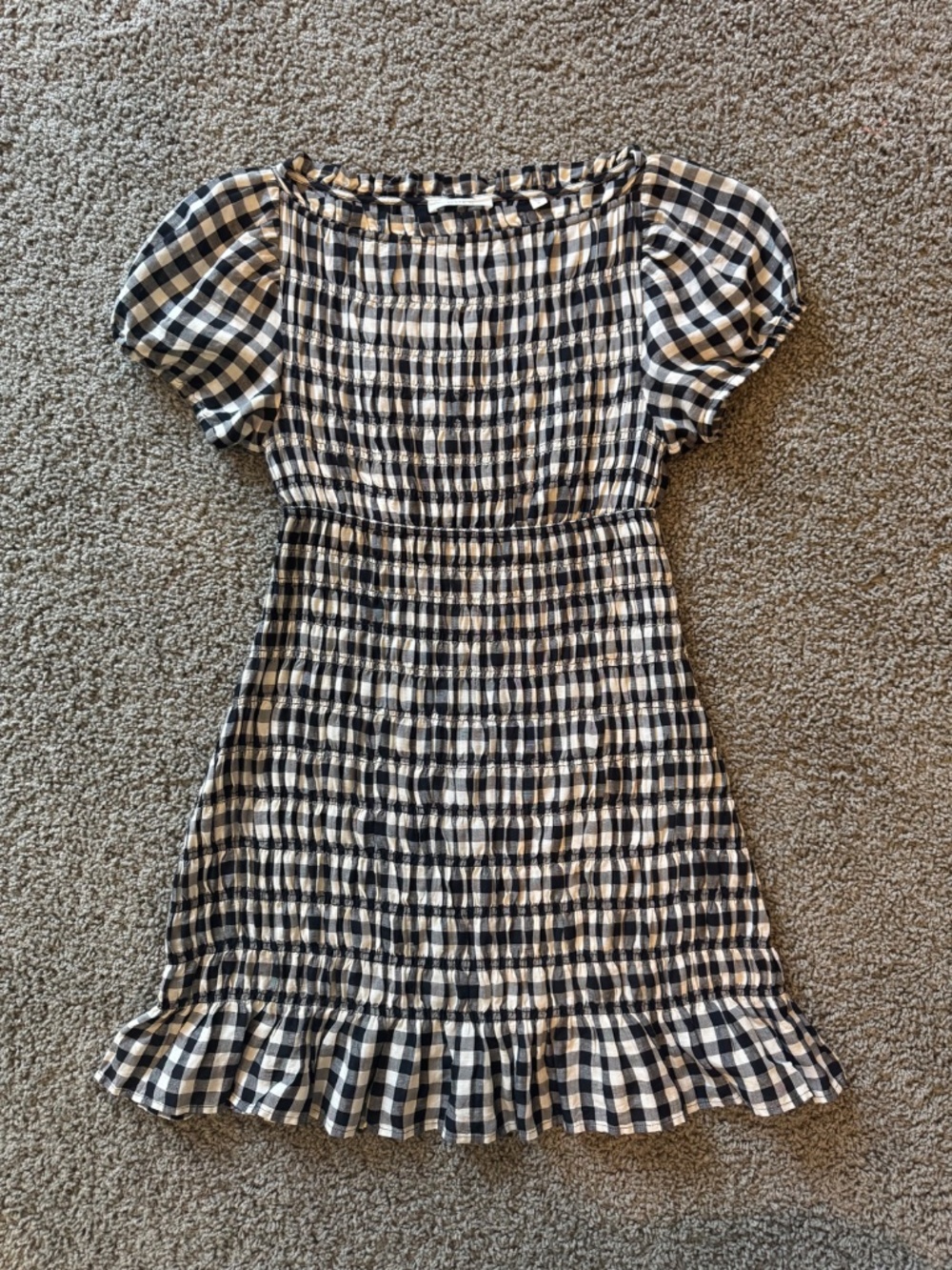 Doen Rizzo Dress Marilyn Gingham Size S - Picture 2 of 6